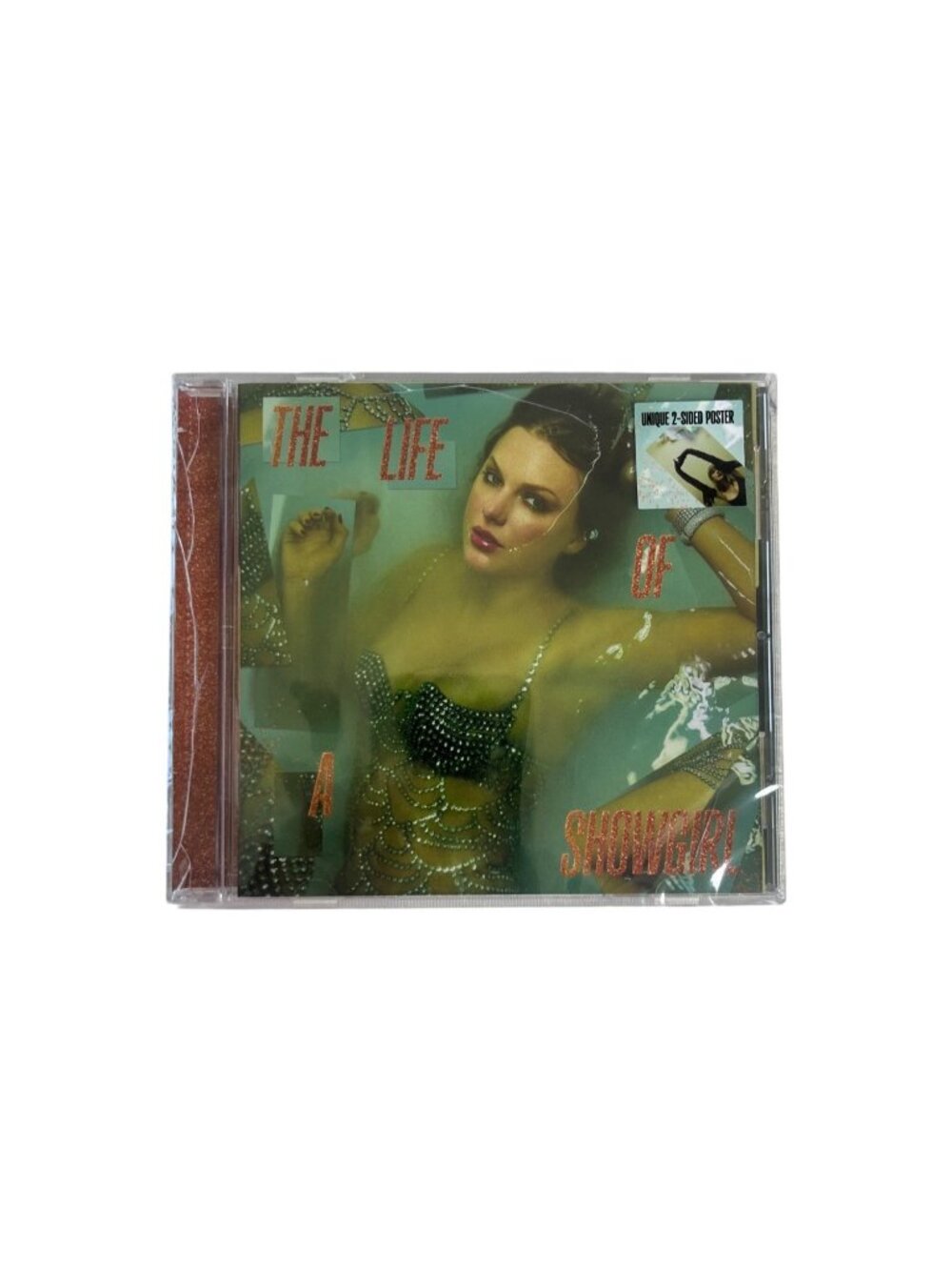 Taylor Swift: The Life of a Showgirl (CD) NEW Sealed with Poster